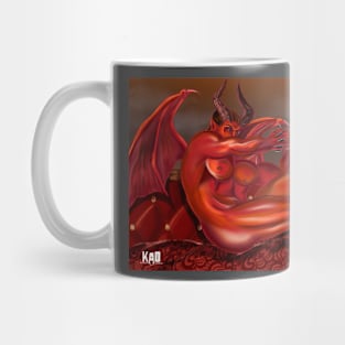 Down Comes The Claw (Background Version) Mug